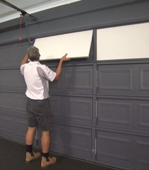 Installing ThermaDoor Panels for Insulation & Energy Saving